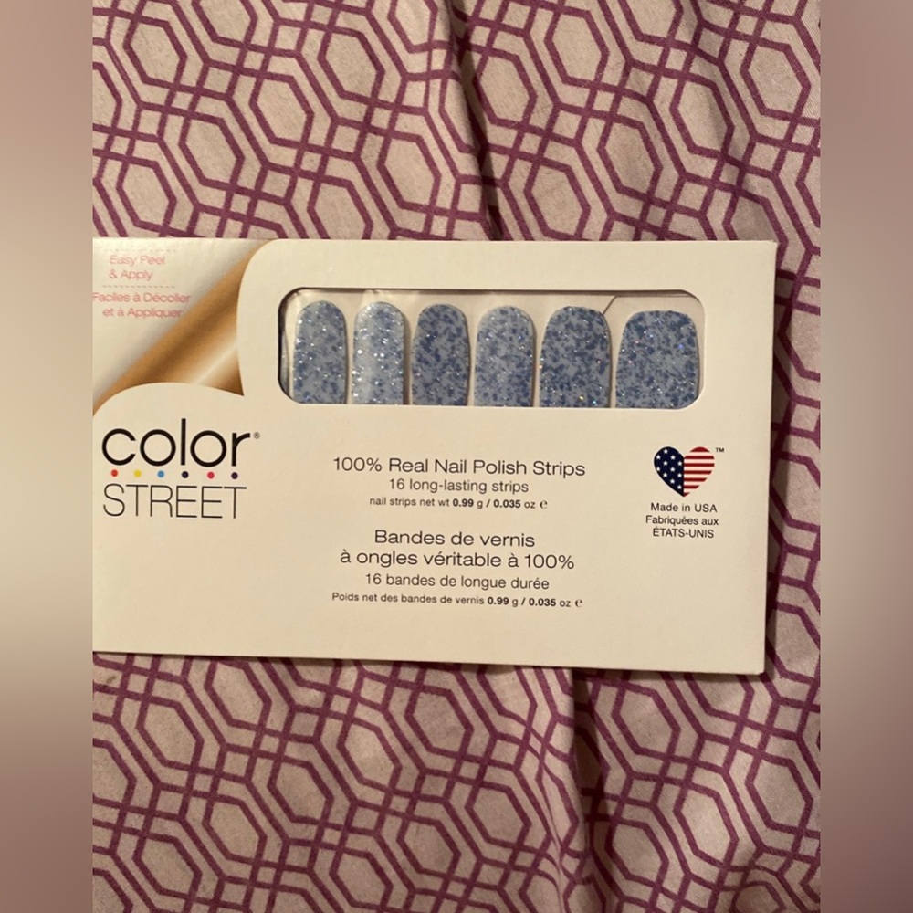 ColorStreet NailPolish Strips “Ice Castle”